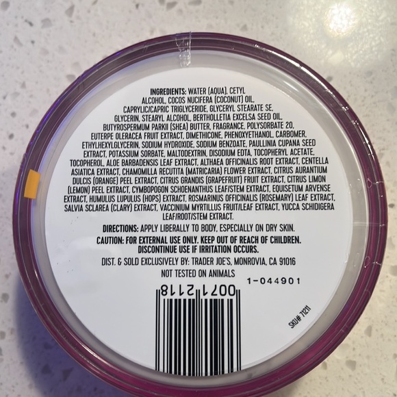 trader joe’s Bath & Body Brazil Nut Body Butter Poshmark